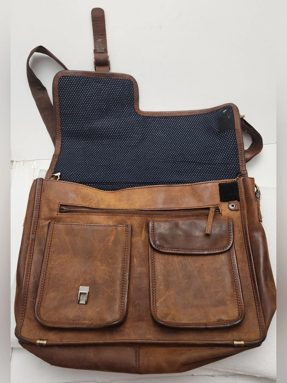 Classic Leather Satchel